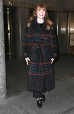 BRYCE DALLAS HOWARD Arrives at Today Show in New York 02/15/2018