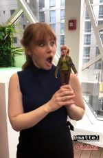 BRYCE DALLAS HOWARD at New York Toy Fair 02/16/2018