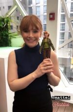 BRYCE DALLAS HOWARD at New York Toy Fair 02/16/2018