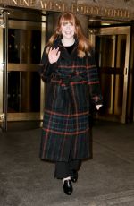 BRYCE DALLAS HOWARD Leaves Today Show in New York 02/16/2018