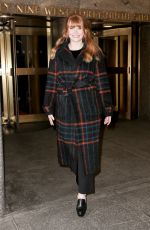 BRYCE DALLAS HOWARD Leaves Today Show in New York 02/16/2018