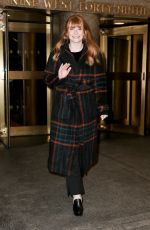 BRYCE DALLAS HOWARD Leaves Today Show in New York 02/16/2018