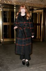 BRYCE DALLAS HOWARD Leaves Today Show in New York 02/16/2018