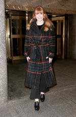 BRYCE DALLAS HOWARD Leaves Today Show in New York 02/16/2018