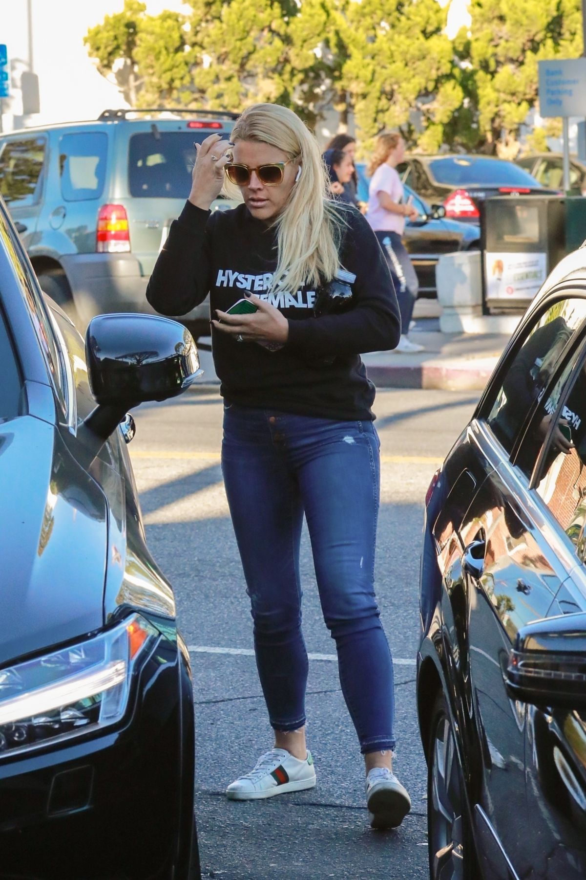 BUSY PHILIPPS in Jeans Out in Los Angeles 02/16/2018 – HawtCelebs