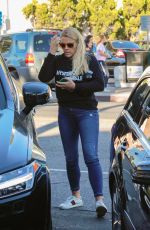 BUSY PHILIPPS in Jeans Out in Los Angeles 02/16/2018