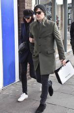 CAITRIONA BALFE and Tony McGill Out in Dublin 02/16/2018