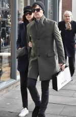 CAITRIONA BALFE and Tony McGill Out in Dublin 02/16/2018