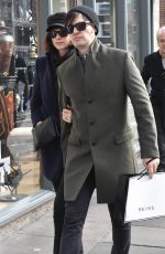 CAITRIONA BALFE and Tony McGill Out in Dublin 02/16/2018
