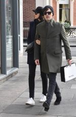 CAITRIONA BALFE and Tony McGill Out in Dublin 02/16/2018