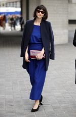 CAITRIONA BALFE Out at London Fashion Week 02/18/2018