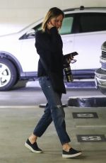 CALISTA FLOCKHART at a Physical Therapy Session in Beverly Hills 02/05/2018