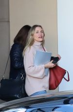 CAMERON DIAZ Leaves Montage Hotel in Beverly Hills 02/12/2018
