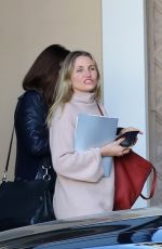 CAMERON DIAZ Leaves Montage Hotel in Beverly Hills 02/12/2018