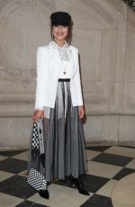 CAMILA COELHO at Christian Dior Show at Paris Fashion Week 02/27/2018