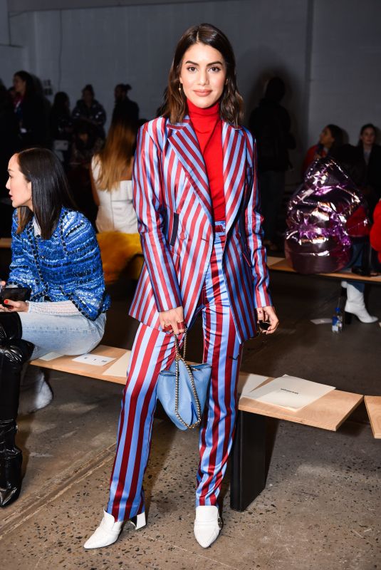 CAMILA COELHO at Fiji Water at Self Portrait Show at New York Fashion Week 02/10/2018