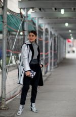 CAMILA COELHO Out at New York Fashion Week 02/09/2018