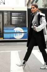 CAMILA COELHO Out at New York Fashion Week 02/09/2018