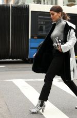 CAMILA COELHO Out at New York Fashion Week 02/09/2018