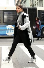 CAMILA COELHO Out at New York Fashion Week 02/09/2018
