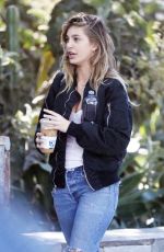 CAMILA MORRONE Falls off a Rock Wall at a Park in Los Angeles 02/07/2018