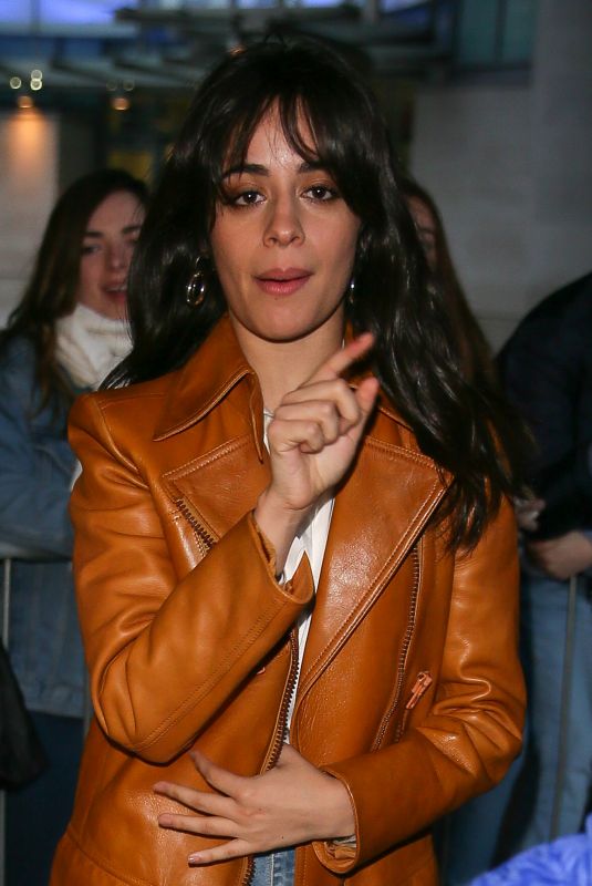 CAMILLA CABELLO Arrives at BBC Radio in London 02/19/2018