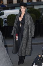 CARA DELEVINGNE Out and About in Paris 02/27/2018