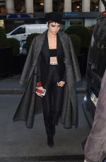 CARA DELEVINGNE Out and About in Paris 02/27/2018