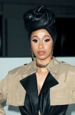 CARDI B at Alexander Wang Show at New York Fashion Week 02/10/2018