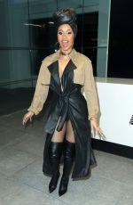 CARDI B at Alexander Wang Show at New York Fashion Week 02/10/2018