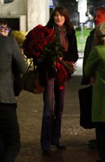 CARLA BRUNI Out and About in Milan 02/05/2018