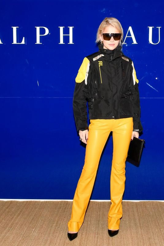 CAROLINE DAUR at Ralph Lauren Show at New York Fashion Week 02/12/2018