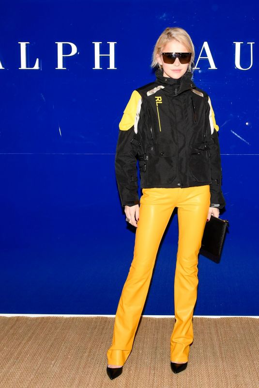 CAROLINE DAUR at Ralph Lauren Show at New York Fashion Week 02/12/2018