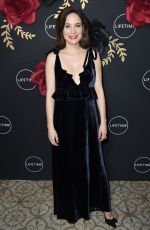 CAROLINE DHAVERNAS at Unreal and Mary Kills People Party in Los Angeles 02/13/2018