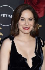 CAROLINE DHAVERNAS at Unreal and Mary Kills People Party in Los Angeles 02/13/2018