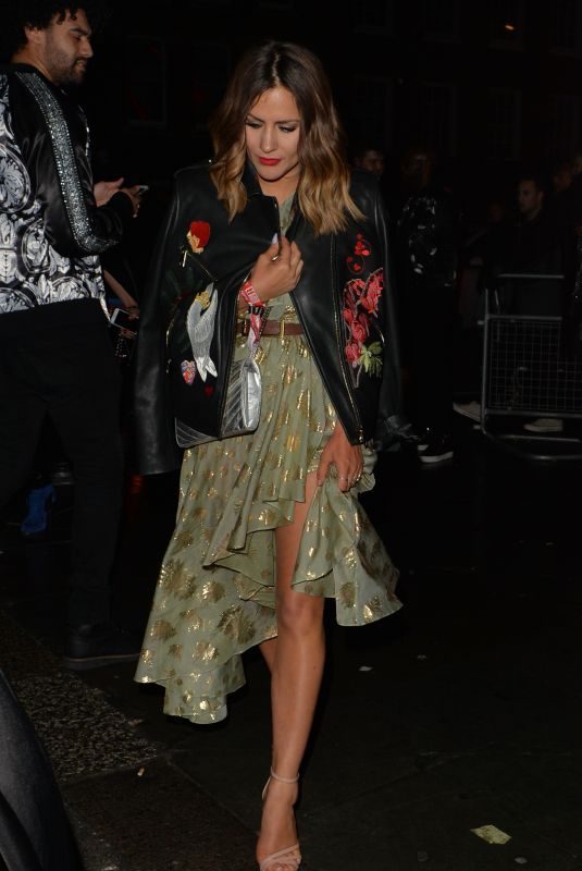 CAROLINE FLACK Arrives at Warner Music Brits After-party in London 02/21/2018