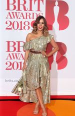 CAROLINE FLACK at Brit Awards 2018 in London 02/21/2018