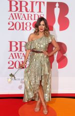 CAROLINE FLACK at Brit Awards 2018 in London 02/21/2018