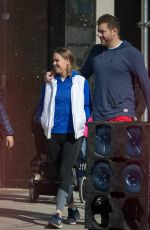 CAROLINE WOZNIACKI and David Lee Out and About in New York 02/21/2018