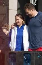 CAROLINE WOZNIACKI and David Lee Out and About in New York 02/21/2018
