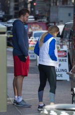 CAROLINE WOZNIACKI and David Lee Out and About in New York 02/21/2018