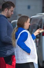 CAROLINE WOZNIACKI and David Lee Out and About in New York 02/21/2018