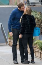 CAROLINE WOZNIACKI and David Lee Out in New York 02/21/2018