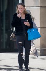CAROLINE WOZNIACKI and David Lee Out in New York 02/21/2018