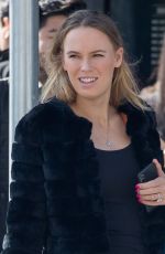 CAROLINE WOZNIACKI and David Lee Out in New York 02/21/2018