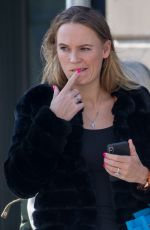CAROLINE WOZNIACKI and David Lee Out in New York 02/21/2018