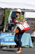 CAT DEELEY Shopping at Farmer