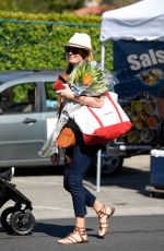 CAT DEELEY Shopping at Farmer