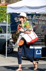 CAT DEELEY Shopping at Farmer