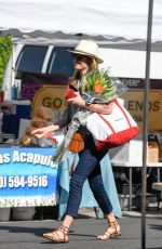 CAT DEELEY Shopping at Farmer